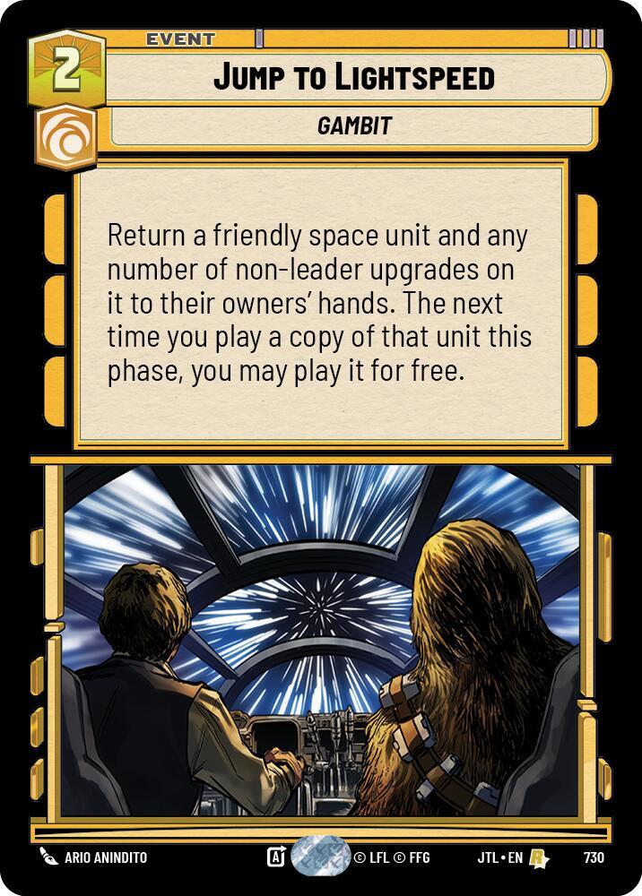 Jump to Lightspeed (Foil) [Jump to Lightspeed] 730