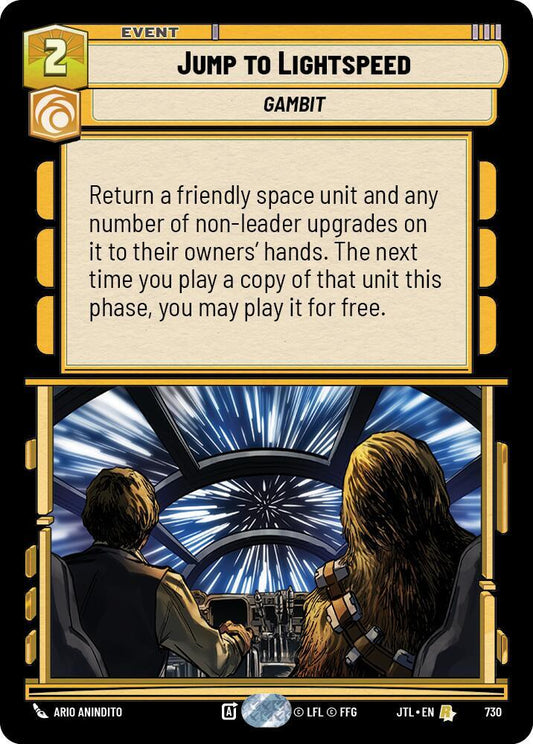 Jump to Lightspeed (Foil) [Jump to Lightspeed] 730