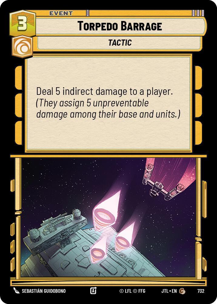 Torpedo Barrage (Foil) [Jump to Lightspeed] 732