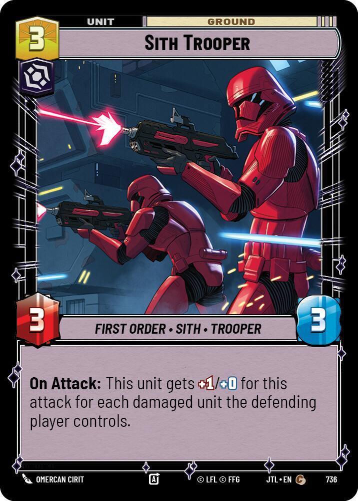 Sith Trooper (Foil) [Jump to Lightspeed] 736