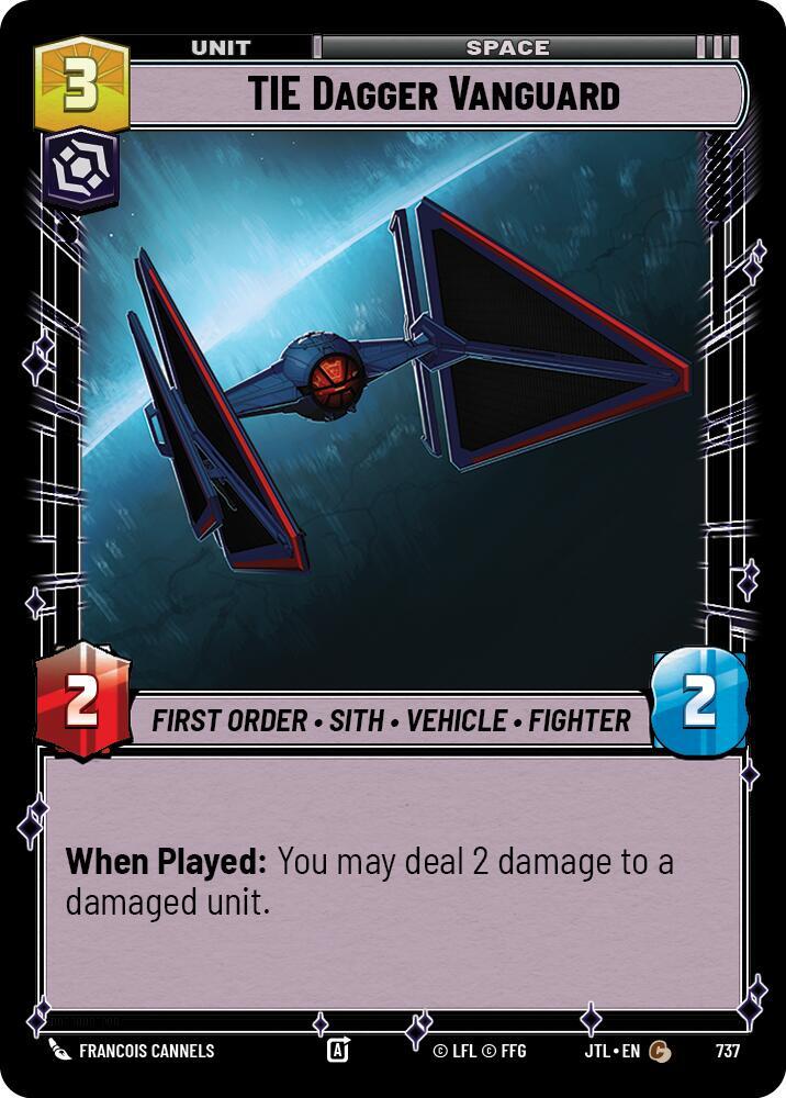 TIE Dagger Vanguard (Foil) [Jump to Lightspeed] 737