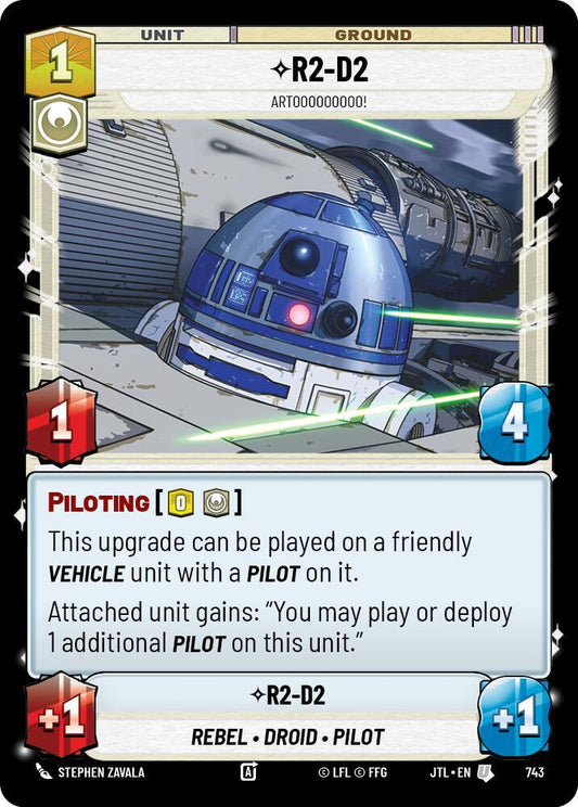 R2-D2 - Artooooooooo! (Foil) [Jump to Lightspeed] 743