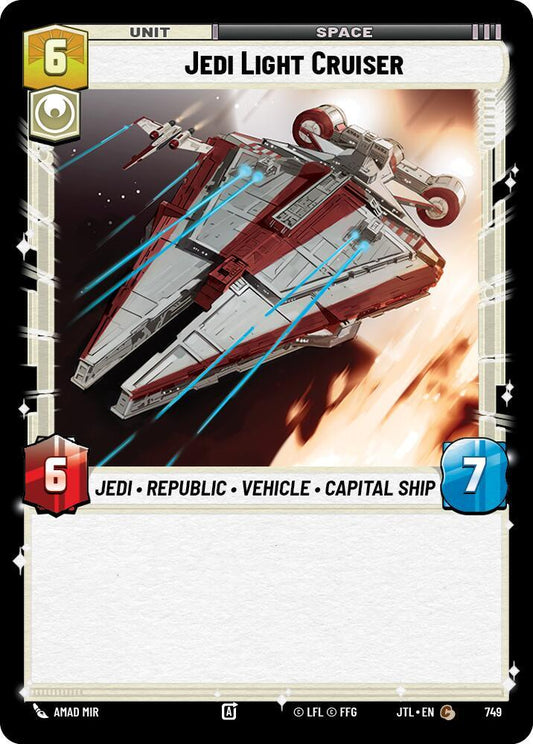 Jedi Light Cruiser (Foil) [Jump to Lightspeed] 749