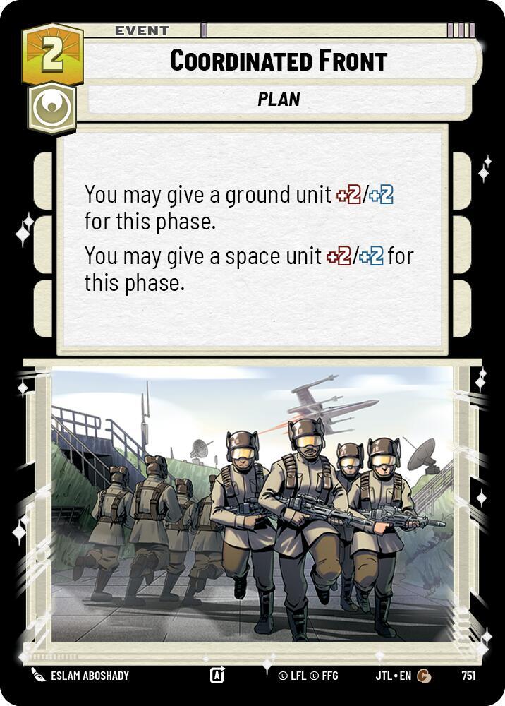 Coordinated Front (Foil) [Jump to Lightspeed] 751