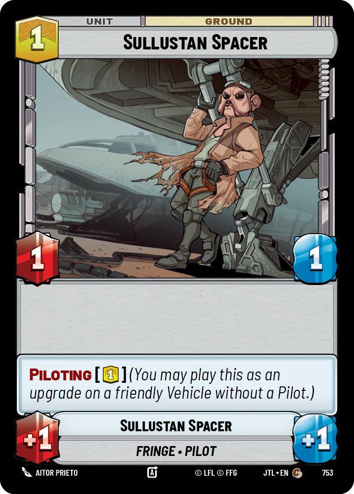 Sullustan Spacer (Foil) [Jump to Lightspeed] 753