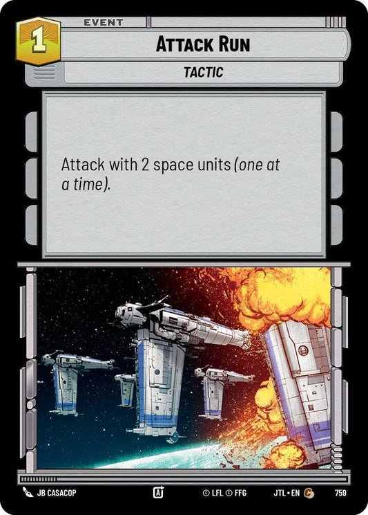 Attack Run (Foil) [Jump to Lightspeed] 759