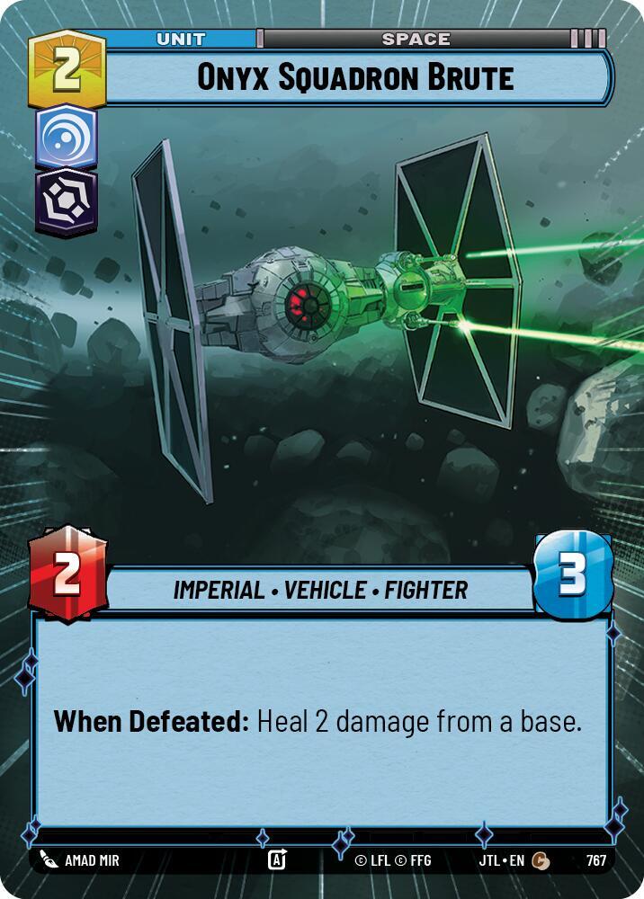 Onyx Squadron Brute (Hyperspace Foil) [Jump to Lightspeed] 767