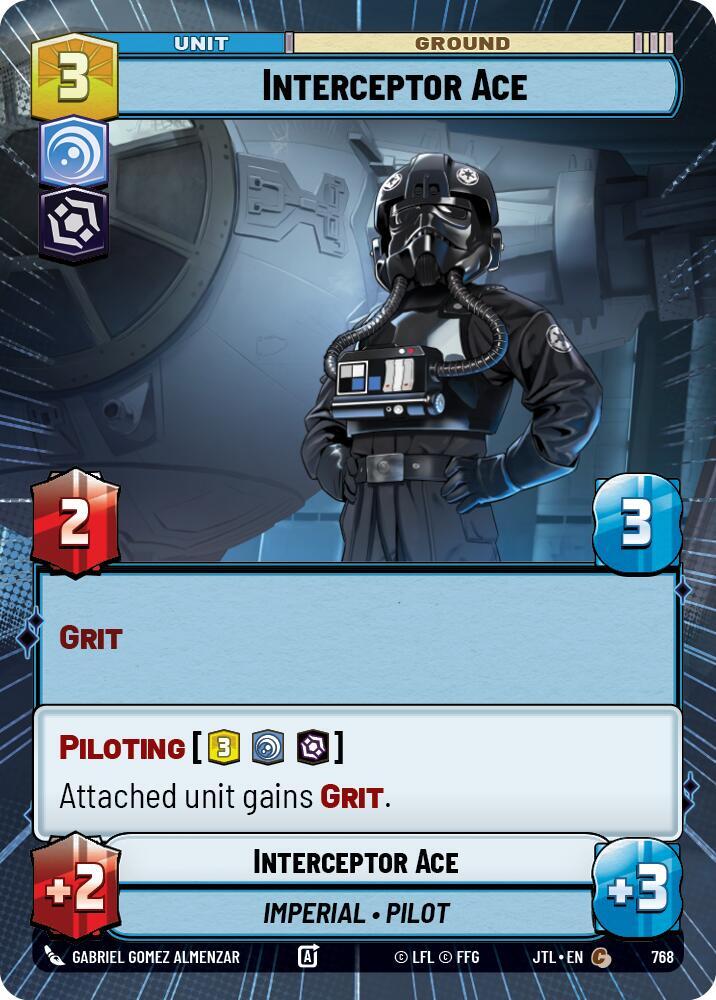 Interceptor Ace (Hyperspace Foil) [Jump to Lightspeed] 768