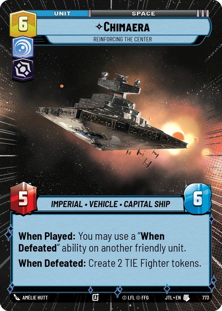 Chimaera - Reinforcing the Center (Hyperspace Foil) [Jump to Lightspeed] 773