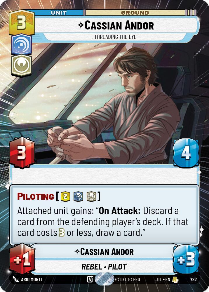 Cassian Andor - Threading the Eye (Hyperspace Foil) [Jump to Lightspeed] 782
