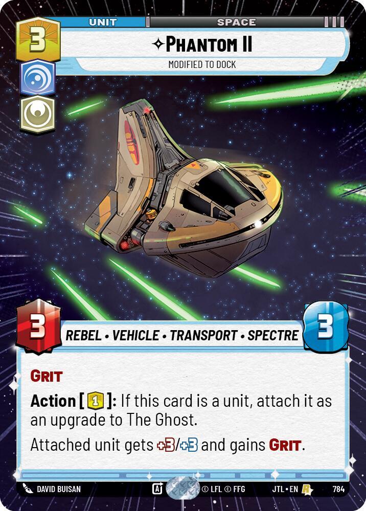 Phantom II - Modified to Dock (Hyperspace Foil) [Jump to Lightspeed] 784