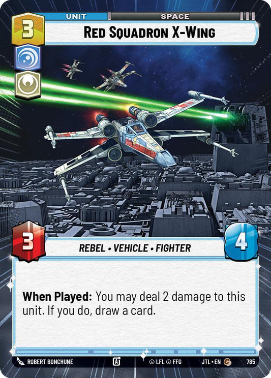 Red Squadron X-Wing (Hyperspace Foil) [Jump to Lightspeed] 785