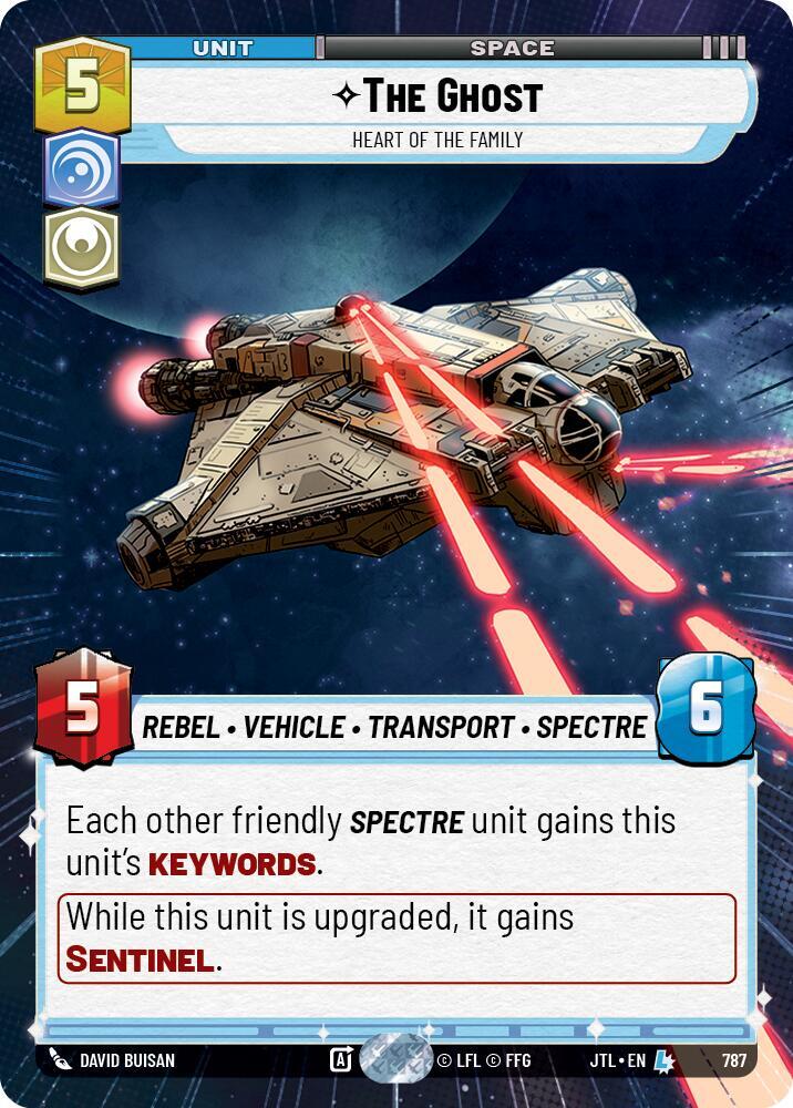 The Ghost - Heart of the Family (Hyperspace Foil) [Jump to Lightspeed] 787