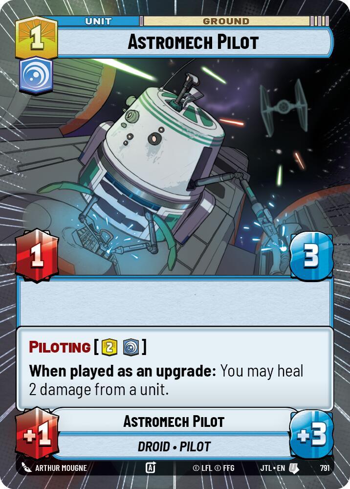 Astromech Pilot (Hyperspace Foil) [Jump to Lightspeed] 791