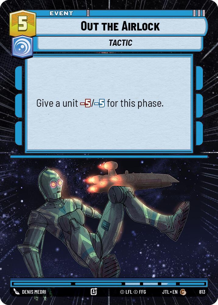 Out the Airlock (Hyperspace Foil) [Jump to Lightspeed] 813