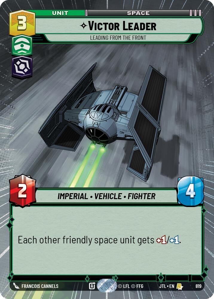 Victor Leader - Leading from the Front (Hyperspace Foil) [Jump to Lightspeed] 819