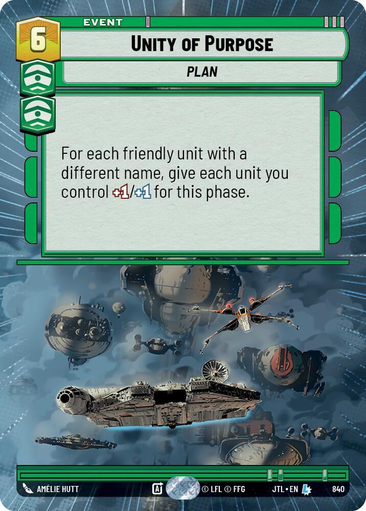 Unity of Purpose (Hyperspace Foil) [Jump to Lightspeed] 840