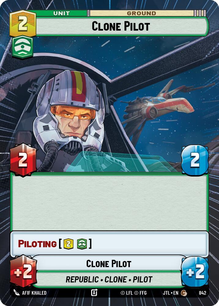 Clone Pilot (Hyperspace Foil) [Jump to Lightspeed] 842