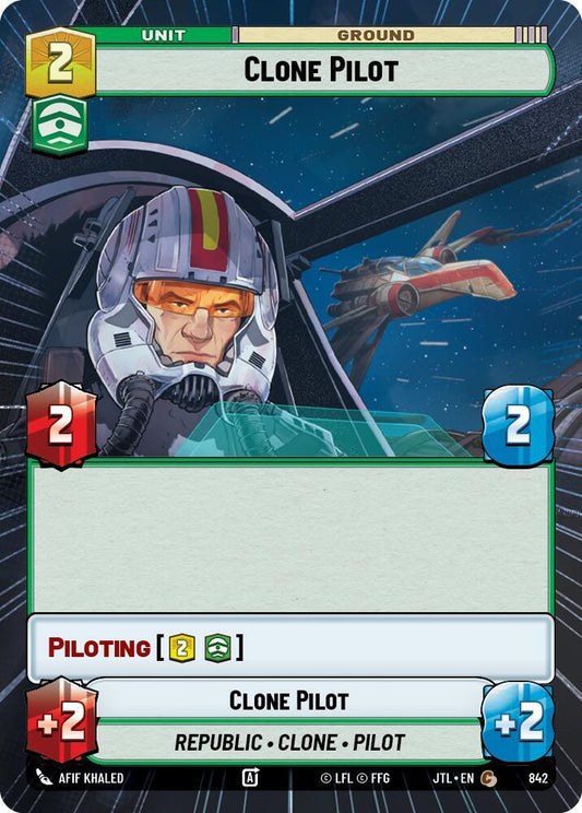 Clone Pilot (Hyperspace Foil) [Jump to Lightspeed] 842