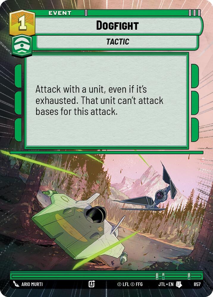 Dogfight (Hyperspace Foil) [Jump to Lightspeed] 857