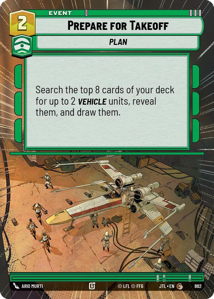 Prepare for Takeoff (Hyperspace Foil) [Jump to Lightspeed] 862
