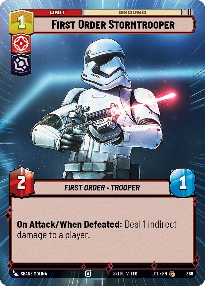 First Order Stormtrooper (Hyperspace Foil) [Jump to Lightspeed] 866