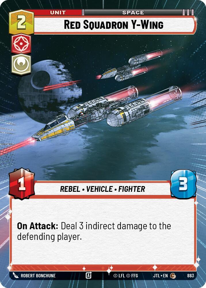 Red Squadron Y-Wing (Hyperspace Foil) [Jump to Lightspeed] 883