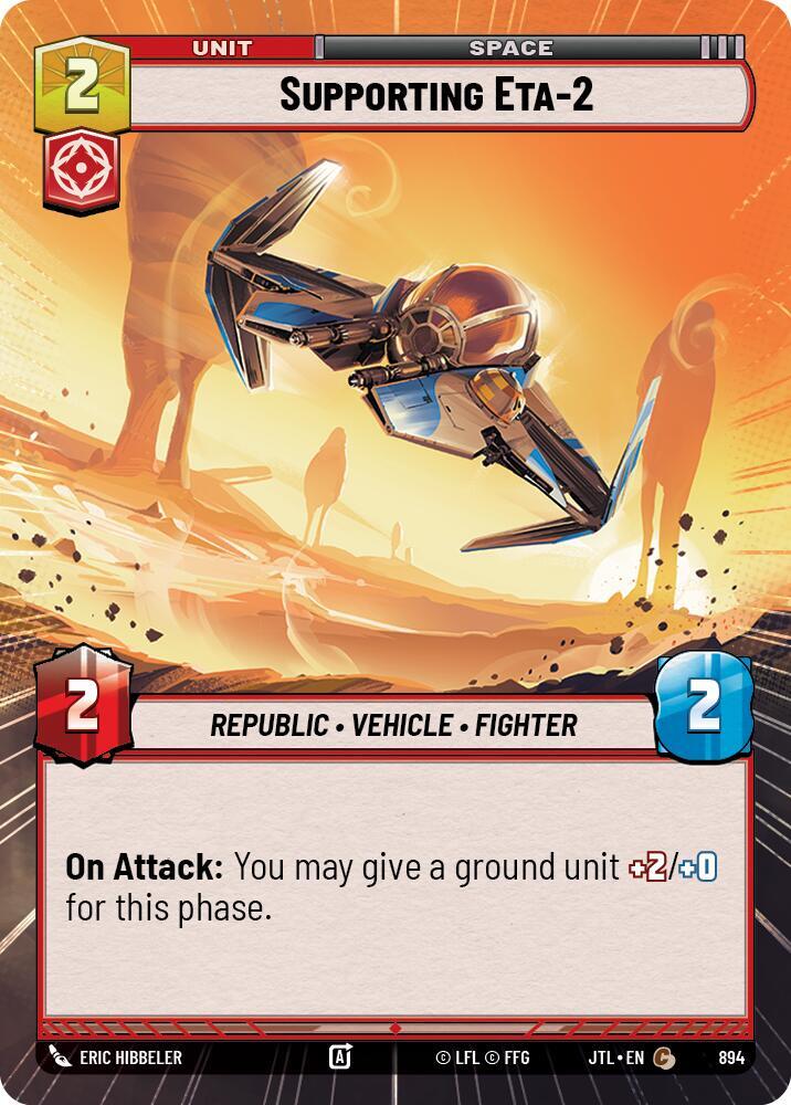Supporting Eta-2 (Hyperspace Foil) [Jump to Lightspeed] 894
