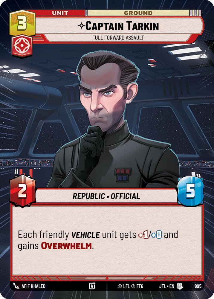 Captain Tarkin - Full Forward Assault (Hyperspace Foil) [Jump to Lightspeed] 895