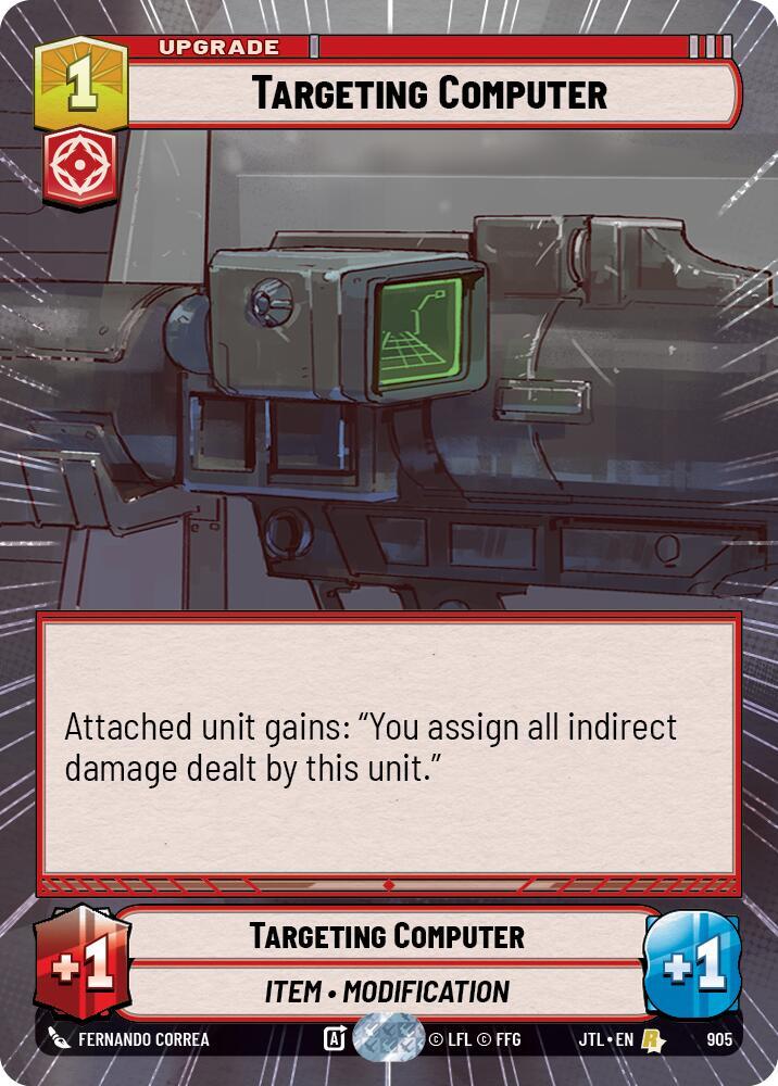 Targeting Computer (Hyperspace Foil) [Jump to Lightspeed] 905