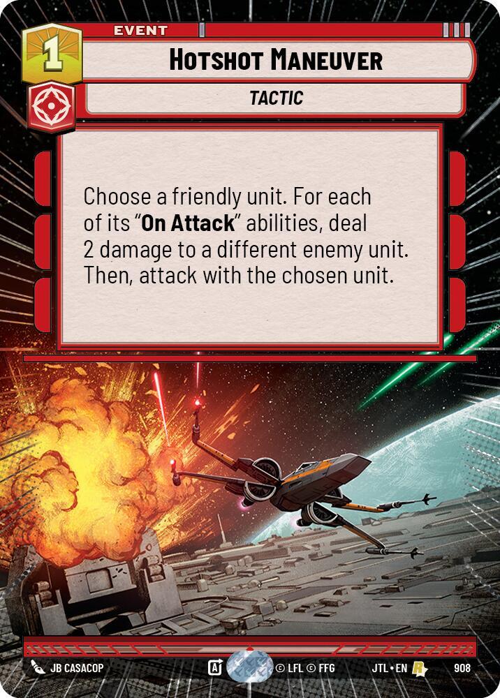 Hotshot Maneuver (Hyperspace Foil) [Jump to Lightspeed] 908