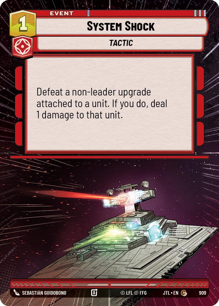 System Shock (Hyperspace Foil) [Jump to Lightspeed] 909