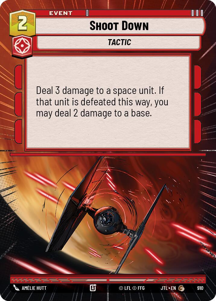Shoot Down (Hyperspace Foil) [Jump to Lightspeed] 910