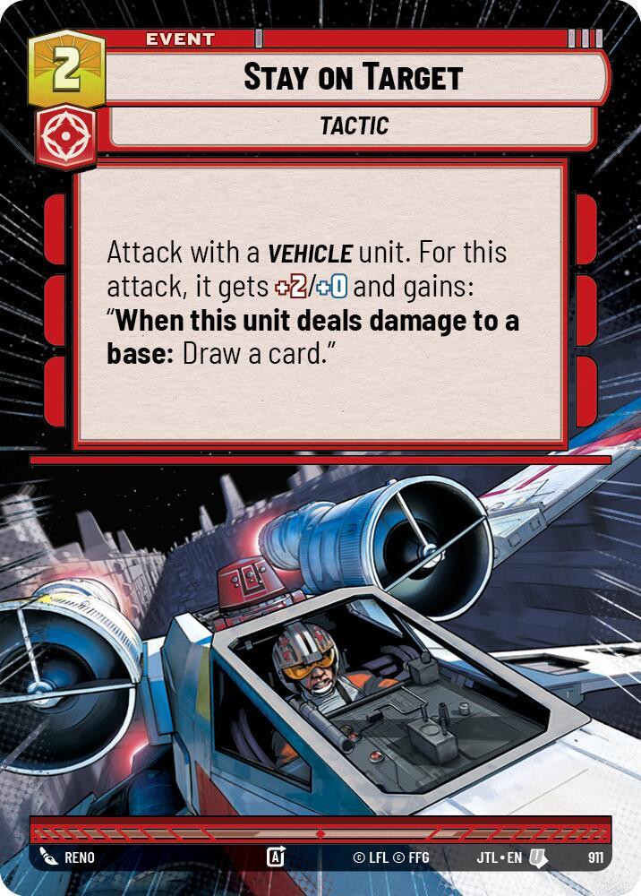 Stay on Target (Hyperspace Foil) [Jump to Lightspeed] 911