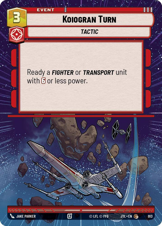 Koiogran Turn (Hyperspace Foil) [Jump to Lightspeed] 913