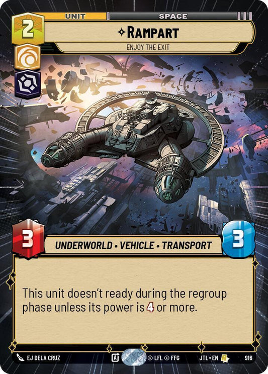 Rampart - Enjoy the Exit (Hyperspace Foil) [Jump to Lightspeed] 916