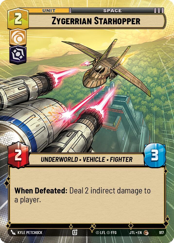Zygerrian Starhopper (Hyperspace Foil) [Jump to Lightspeed] 917