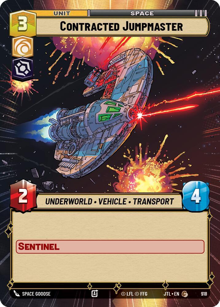 Contracted Jumpmaster (Hyperspace Foil) [Jump to Lightspeed] 918