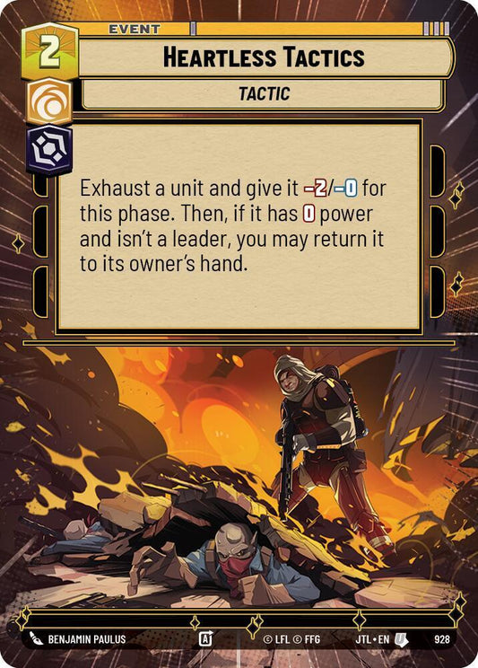 Heartless Tactics (Hyperspace Foil) [Jump to Lightspeed] 928