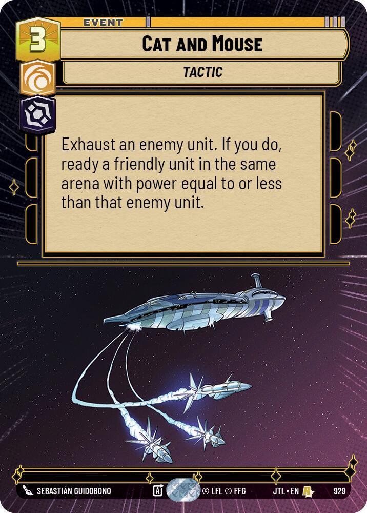 Cat and Mouse (Hyperspace Foil) [Jump to Lightspeed] 929