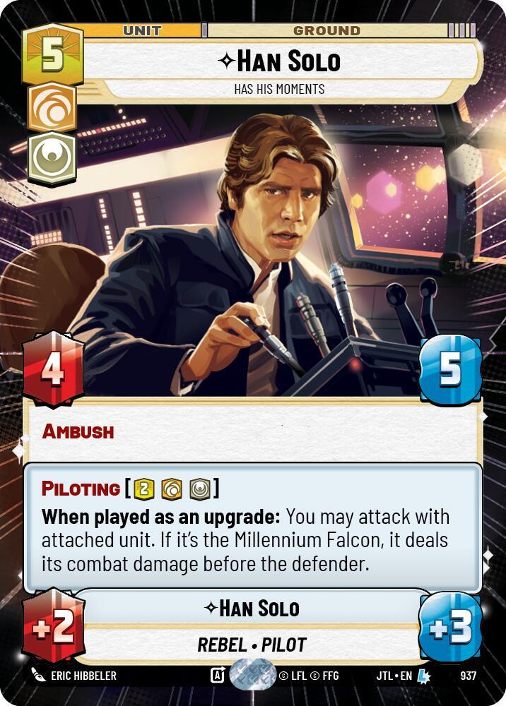 Han Solo - Has His Moments (Hyperspace Foil) [Jump to Lightspeed] 937
