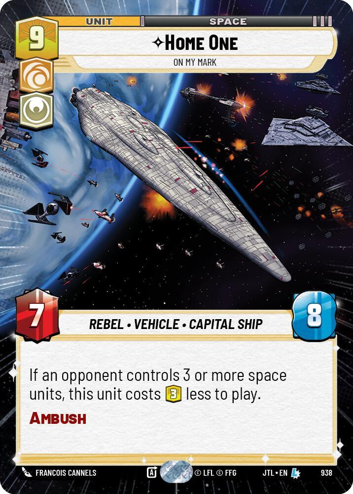 Home One - On My Mark (Hyperspace Foil) [Jump to Lightspeed] 938