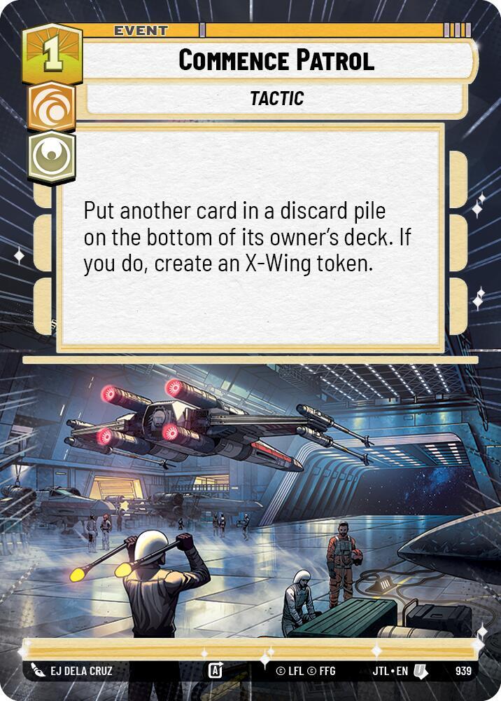 Commence Patrol (Hyperspace Foil) [Jump to Lightspeed] 939