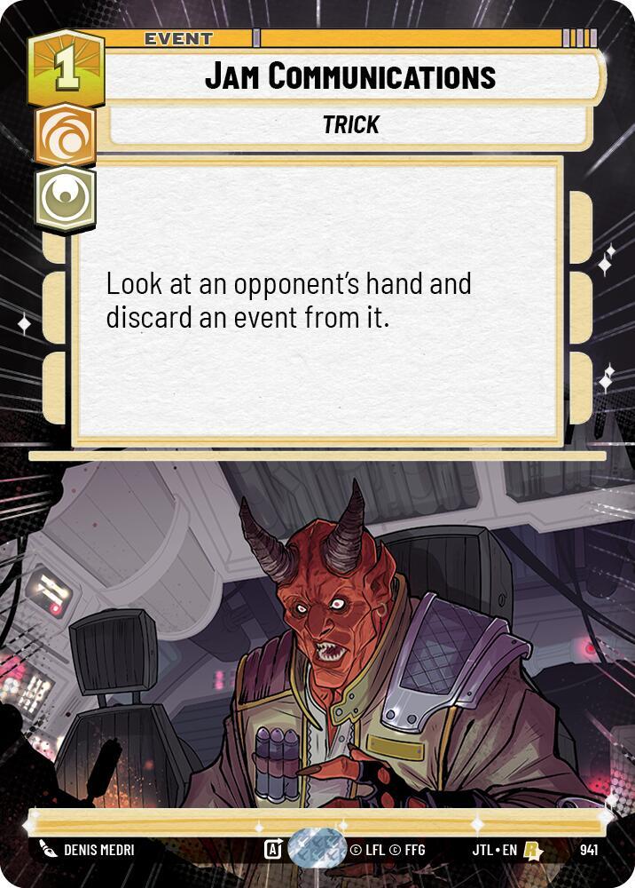 Jam Communications (Hyperspace Foil) [Jump to Lightspeed] 941
