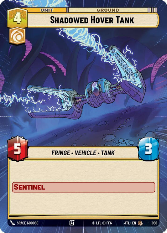 Shadowed Hover Tank (Hyperspace Foil) [Jump to Lightspeed] 958