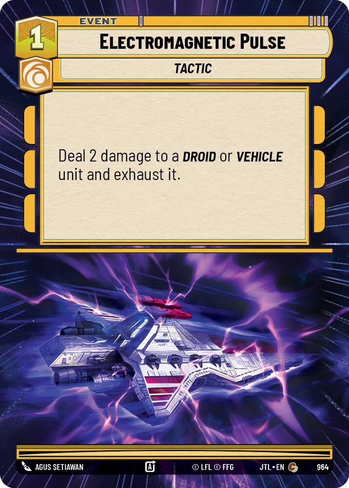 Electromagnetic Pulse (Hyperspace Foil) [Jump to Lightspeed] 964