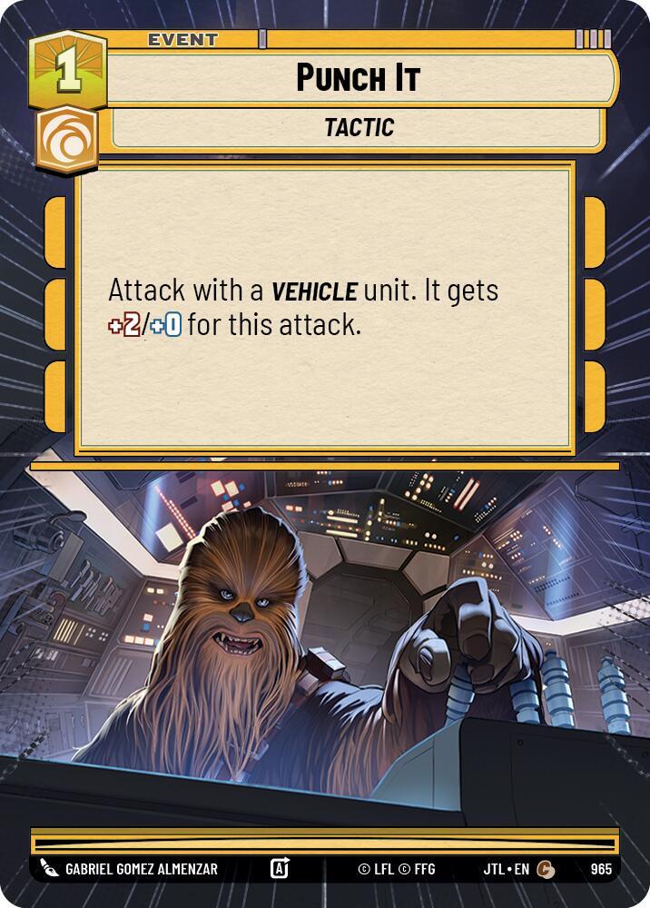 Punch It (Hyperspace Foil) [Jump to Lightspeed] 965