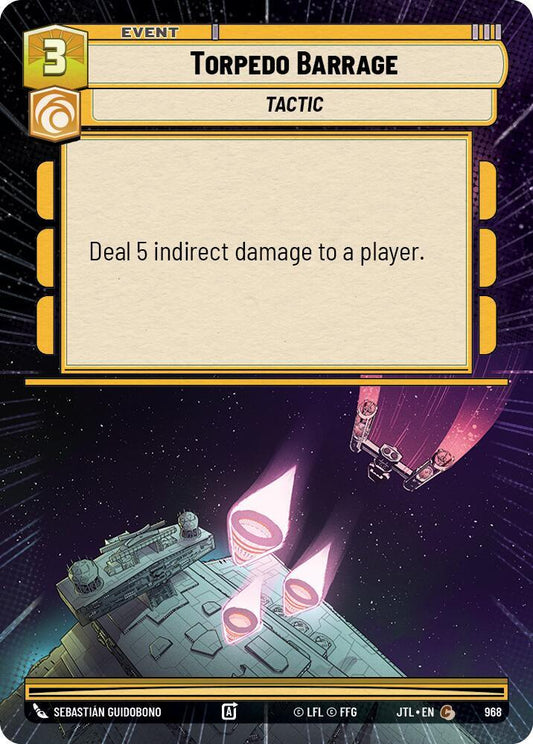 Torpedo Barrage (Hyperspace Foil) [Jump to Lightspeed] 968