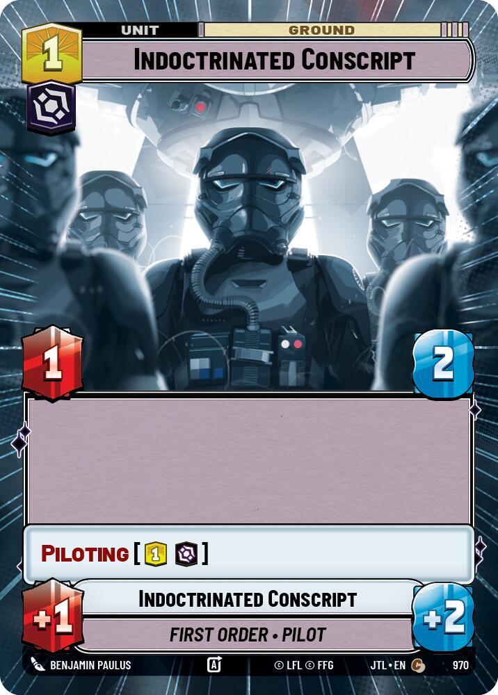 Indoctrinated Conscript (Hyperspace Foil) [Jump to Lightspeed] 970