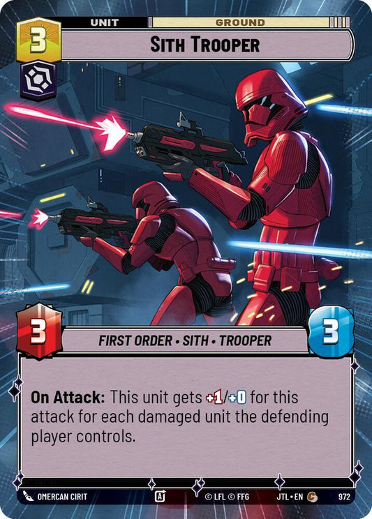 Sith Trooper (Hyperspace Foil) [Jump to Lightspeed] 972
